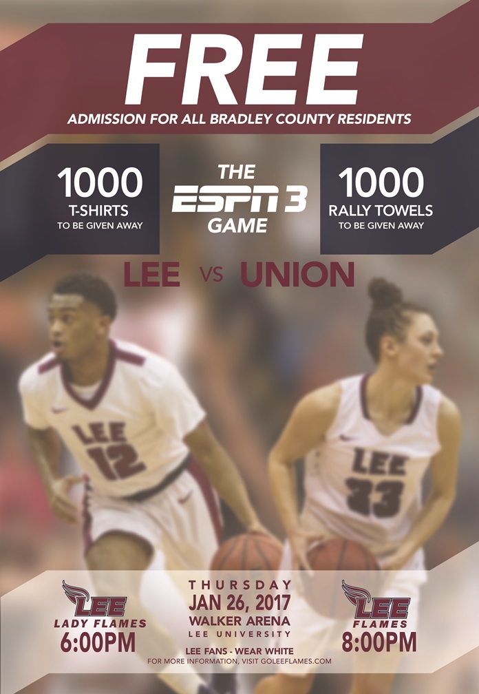ESPN3 to Cover Lee Basketball Thursday - Lee University