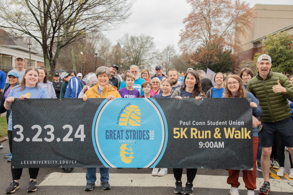 Lee Thanks Community for 2024 Great Strides Lee University